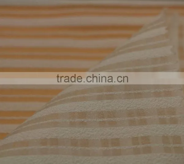 GOOD QUALITY 100% POLY DOBBY STRIPE FABRIC FOR DRESS BLOUSE photo-4