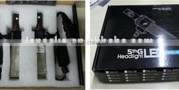 2015 New Arrival !!! Powerful Brightness Light 2500lm G5 Led Headlight12v-24V Single Beam Car Led Headlamp With Copper Metal photo-4