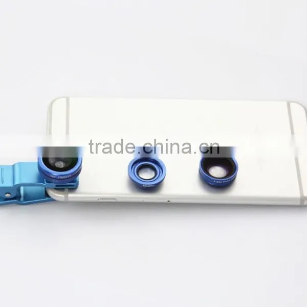 3 in 1 0.65x Wide Angle Universal Clip180 Degree Fisheye Lens for Iphone Mobile Phone photo-6