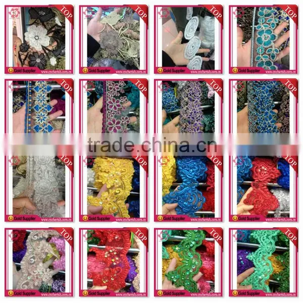 Hot Sale Bule Sequined Lace Guipure Jewelled Designer Sarees Fabric Images Saree Wholesalers in Surat Quality Choice photo-3