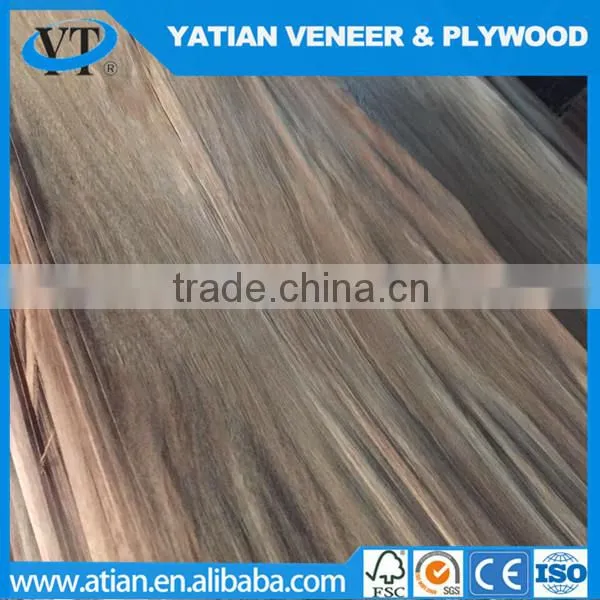 Rotary Cut 0.2-0.3mm Plywood Face Water Gum Veneer photo-2
