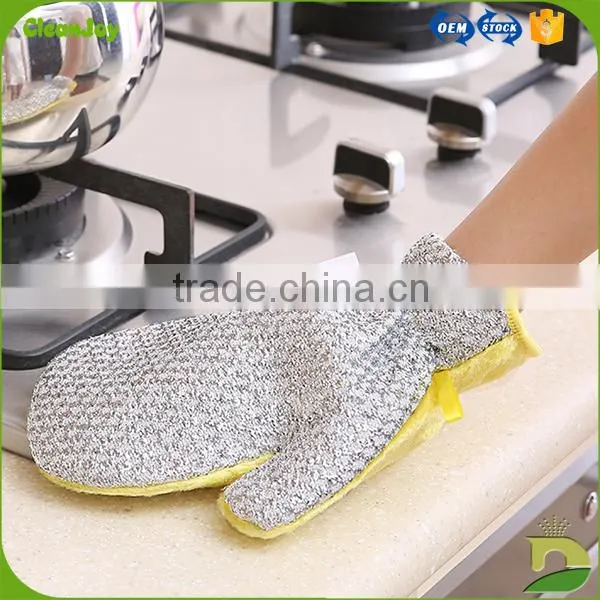 Top Quality Kitchen Waterproof Yellow Household Gloves photo-2