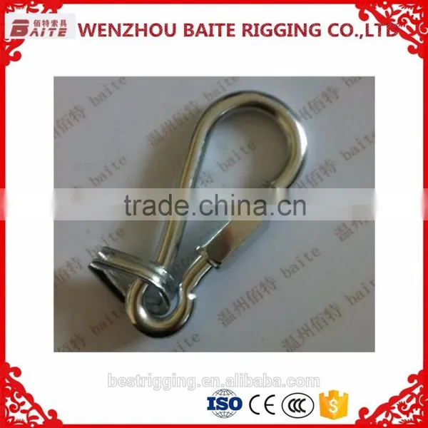 Carabiner Manufacture Hardware Stainless Steel AISI 316 304 Chain Quick Link With Thimble, Chain Assories China photo-2