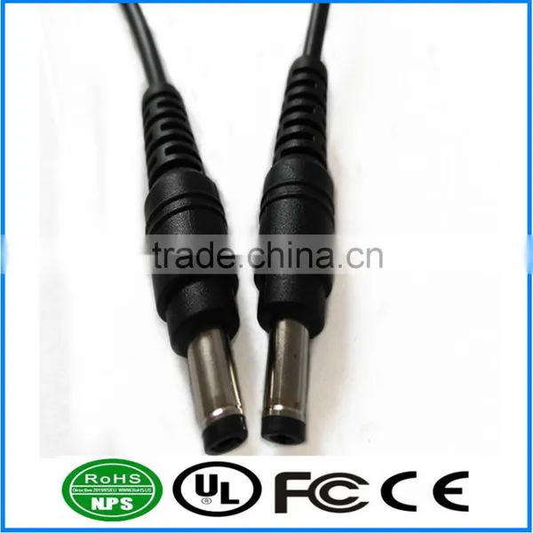 DC Cable Male to Male Power Plug For CCTV LED Strip