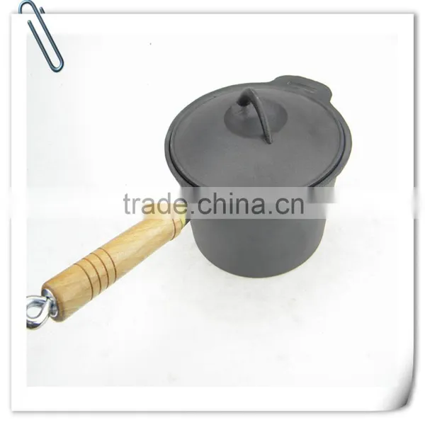 Cast Iron Milk Pan With Long Handle