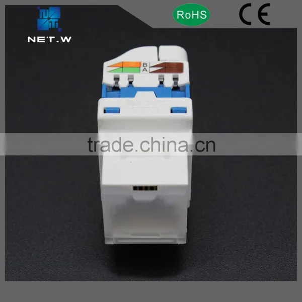 Without Tool Cat6 Utp Keystone Jack, Rj45 Cat6 Wall Jack Connectors Keystone Jacks photo-3