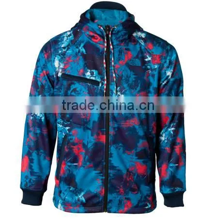 2015 Best Sell Good Quality Men Camo Ski Jacket