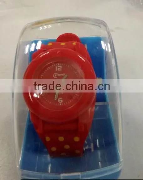 Colorful Plastic Quartz Movement Cool Watch for Teenagers photo-2
