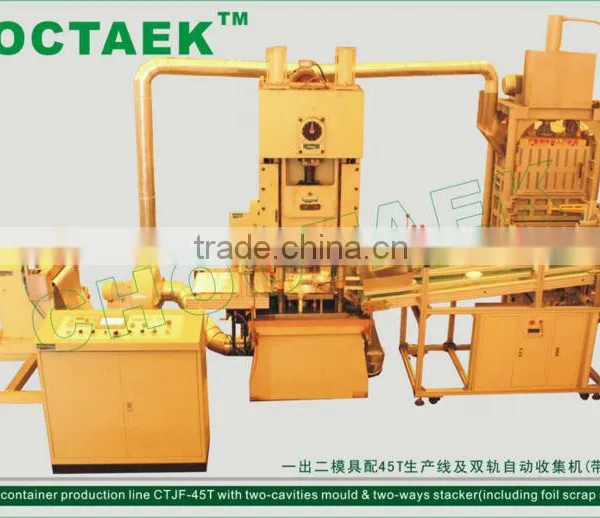 Disposable Aluminium Foil Food Boxes Machine