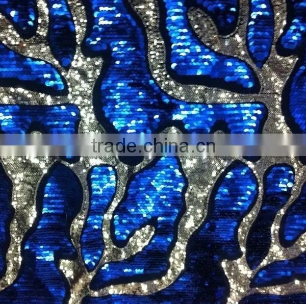 Big African Style Embroidery Lace Fabric With Sequin