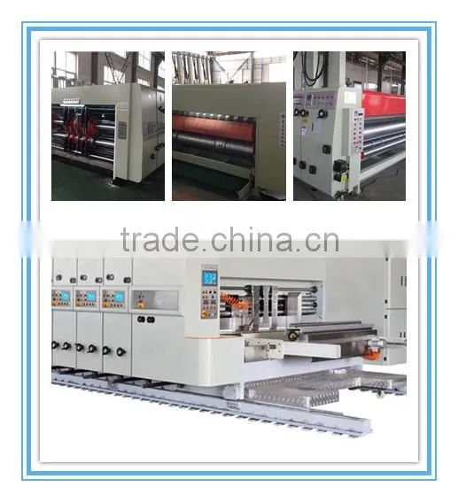 Corrugated Carton Box Flexo Printing Machine/ Carton Ink Printer Machine