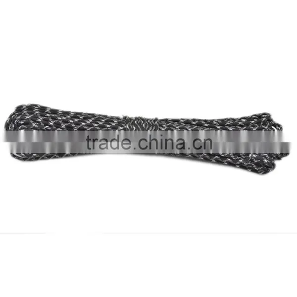 3 Reflective Tracer & 3 Glow in Dark Tracer Military Grade 550 Paracord 1000 Spool Parachute Cord photo-3