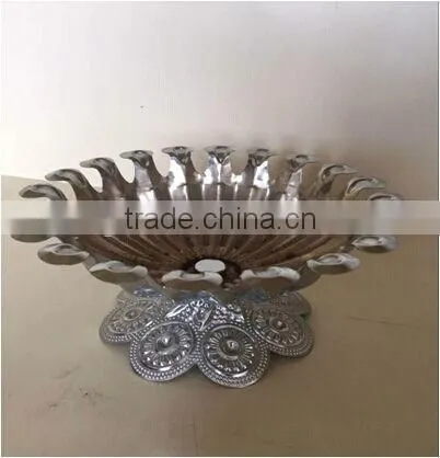 Fast Delivery Metal Fruit Tray/cake Stand Metals for Wedding Party