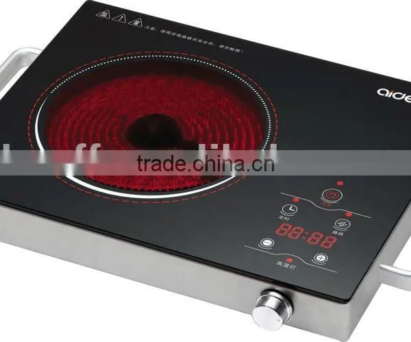 Stainless Steel Housing Touch Control Induction Portable Electric Infrared Cooker photo-4