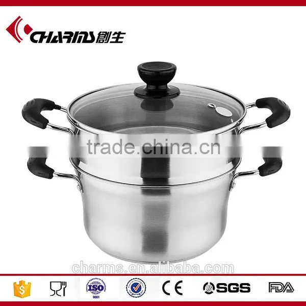 Charms Induction Cooker Stainless Steel Steamer Pots photo-3