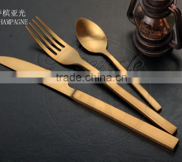 Flatware Set,gold Plated Flatware,gold Flatware photo-3