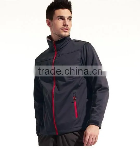 Factory Price Wholesale Mens Blank Jackets Water Repellent Soft Shell Jacket photo-2