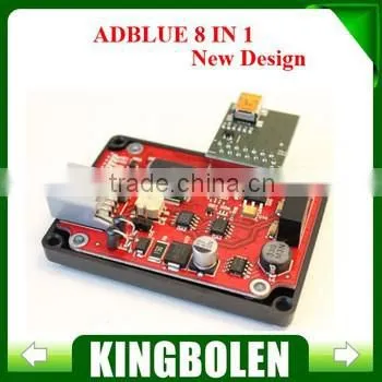 2015 Hot New 8 in 1 Adblue Emulator for Truck With NOx Sensor Emulation With Russian English Language