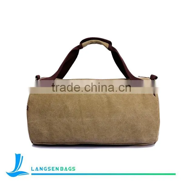Fashion Men Canvas Shoulder Bag Tote Handbag Bag photo-5