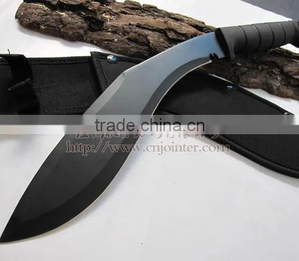 Black Hunting Knife Kukri Machete Knife JOT081C photo-2