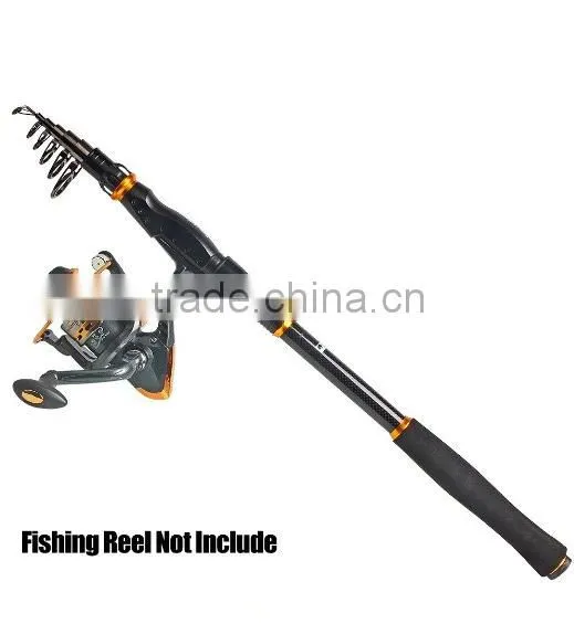 Spinning Telescopic Fishing Rod Graphite Carbon Fiber Travel Portable Super Hard Fishing Pole for Boat Saltwater and Freshwater photo-4