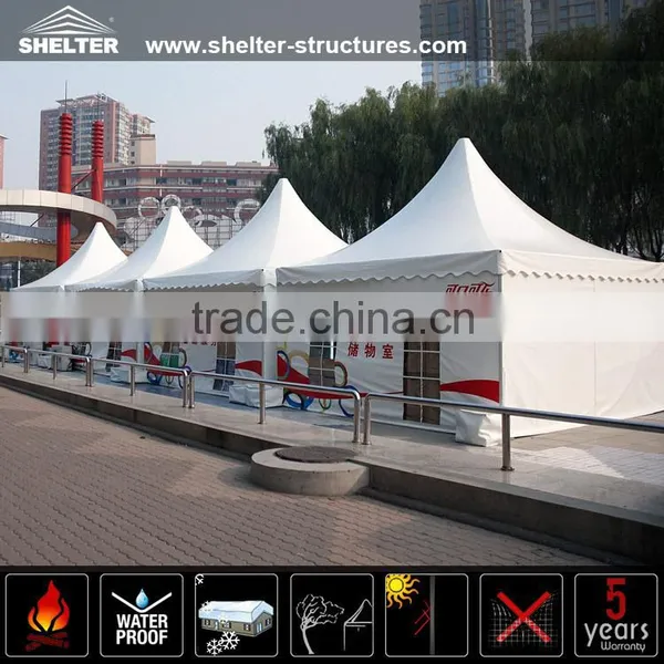 Outdoor Aluminum Pagoda Tent for Yard / Garden