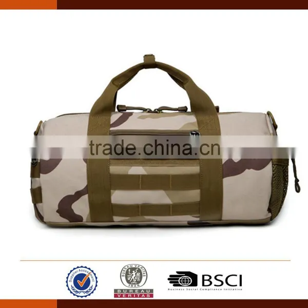 Camouflage Canvas Military Duffle Bag With Handle Quality Choice photo-2