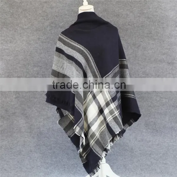 Oversize Beige Pashmina Shawl,,Large Plaid Scarf Shawl,plaid Pashmina Scarf photo-4