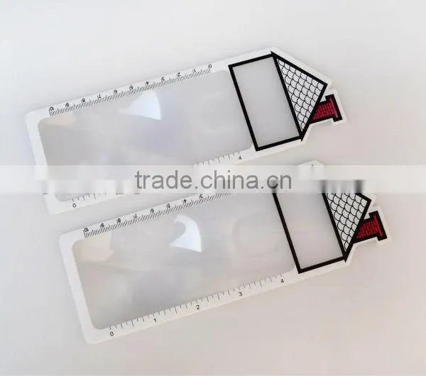 Promotional Plastic Bookmark Magnifier Ruler for Reading photo-3