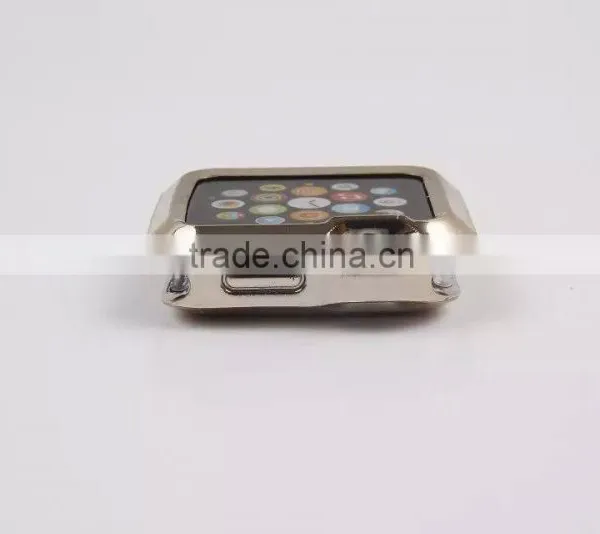 100% Perfect Fit for Apple Watch 38mm Aluminum Plating Pattern Case photo-2