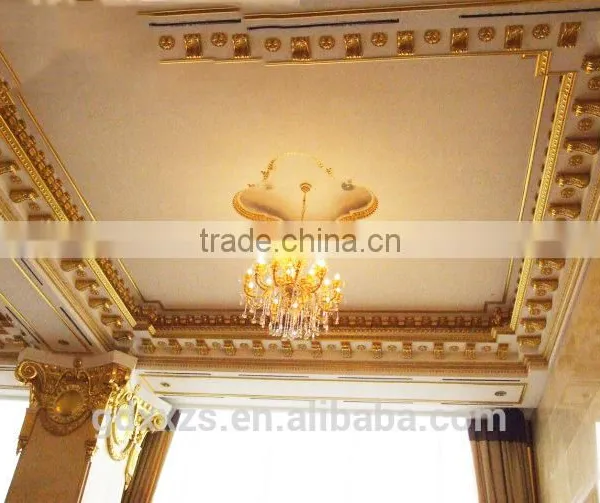 China Factory pu Carved Cornice Mouldings photo-3