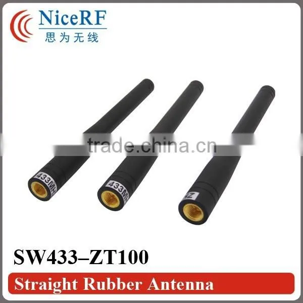 2015 Straight Rubber Antenna SW433-ZT100 3.0dBi High Gain 433MHz Antenna Quality Choice photo-2