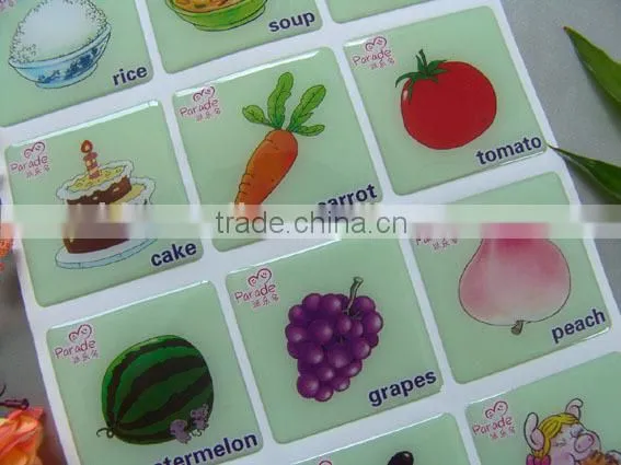 China Factory Custom Epoxy Sticker for Home Decoration photo-2