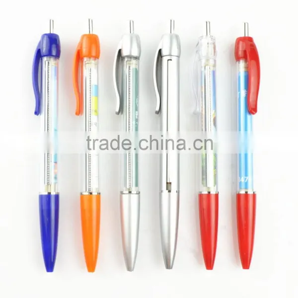 Wholesales Feature Press Logo Print Plastic Banner Ballpoint Pen photo-5
