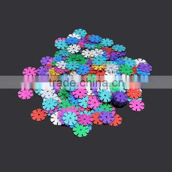 Laser Multi-color Christmas Tree Sequins photo-3