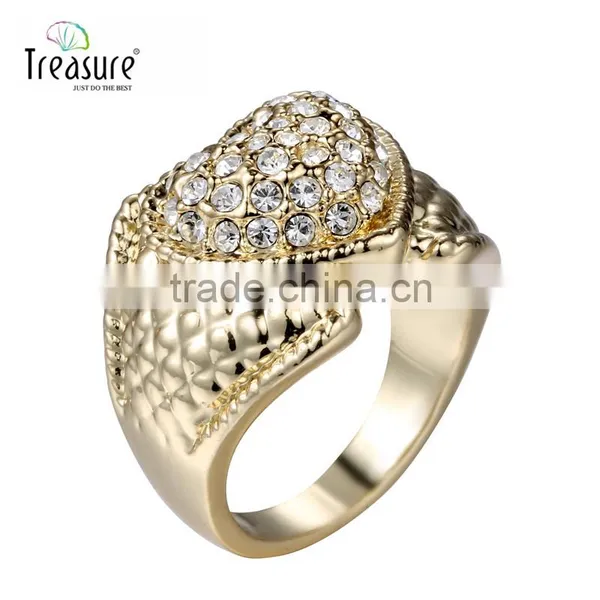 Wholesale Jewelry Supplier 925 Silver Ring Diamond Crystal Ring Engagement Jewelry photo-2