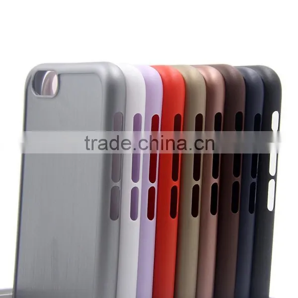Ultra Thin 0.6MM Matte High Protective Blank Case for IPhone SE With Groove photo-6