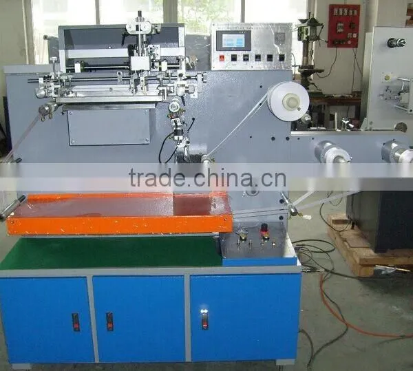 Single Color Ribbon Screen Printing Machine Roll to Roll Prices photo-2