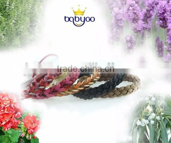 Leather Insect Repellent Bracelet Made in China photo-2