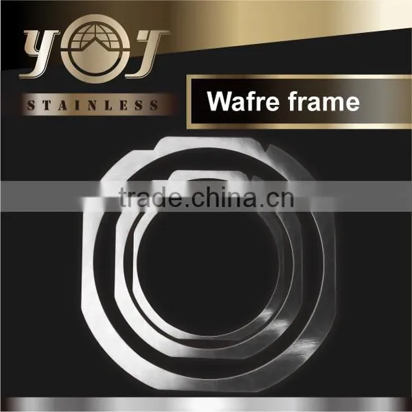 Square Picture Wafer Frame 6 Inch Single Crystal Silicon Wafer
