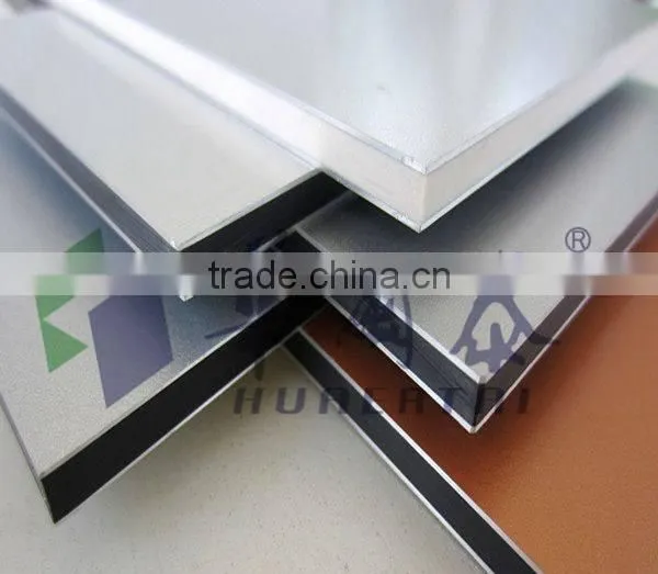 Hard Plastic Materials of 3 mm Mirror Surface / Mirror Finishing Materials /silver Mirror Aluminum Composite Panel photo-5