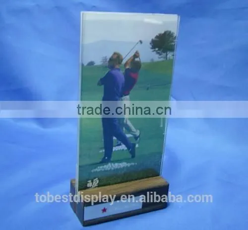 China Professional Factory Custom Acrylic Menu Stand photo-4