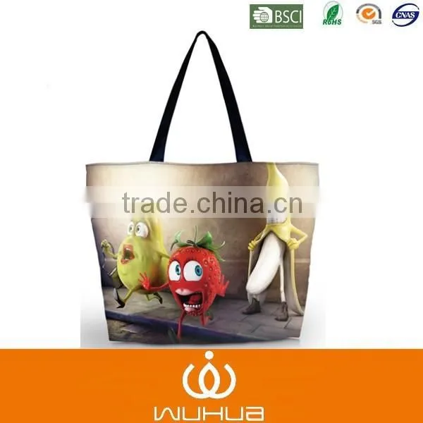 600D Polyester Printing Cheap Shopping Tote Bag photo-4