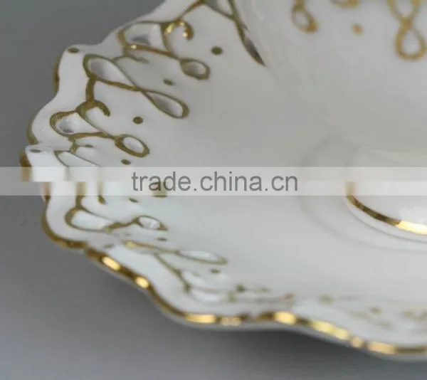 Handmade Ceramic Coffee Cup, 4.5'' Coffee Cup, 200 ml Coffee Cup With Saucer photo-6