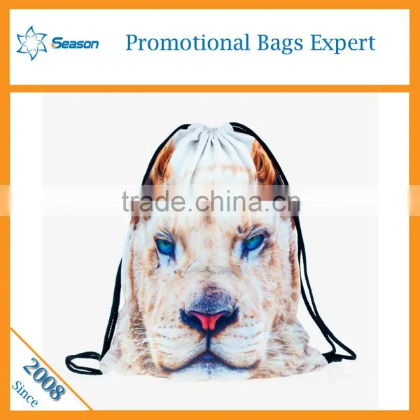 Wholesale 3D Printed Drawstring Bags Drawstring Backpack Supplier's Choice photo-5