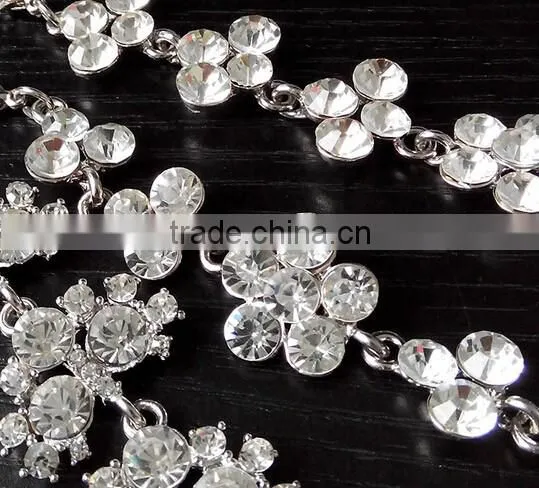 New Design High-end Jewelry Rhinestone Sexy Wedding Bridal Body Chain Dress photo-5