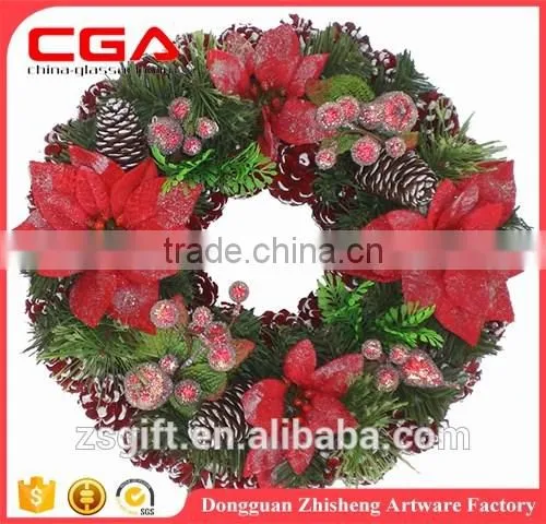 Wholesale Christmas Ornament Christmas Wreath Christmas Decoration Garland