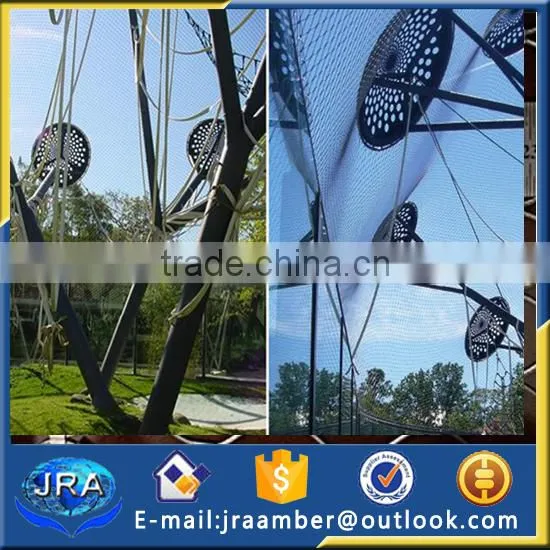 SS304 Hand Woven Building Cable Wire Rope Mesh/Animal Fence Products