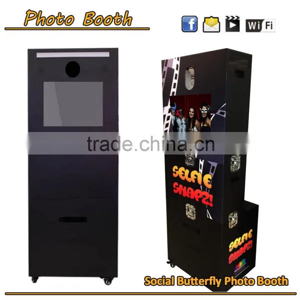 2016 Instagram Sticker Photo Booth With Software/Cabinet/Printer/Camera For Wedding/Party/Rent photo-6