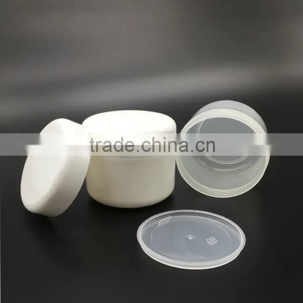 Wholesale 150g 5 oz White Plastic pp Cosmetic Cream Jars With Screw Cap photo-4